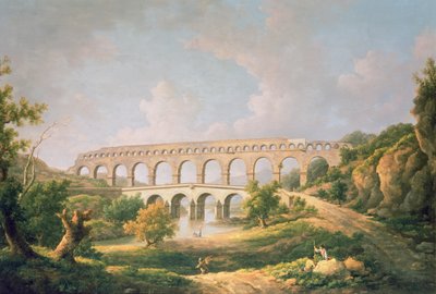 Der Pont du Gard, Nîmes von William Marlow